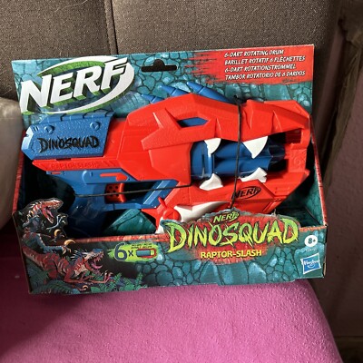 Nerf DinoSquad Raptor-Slash Spielzeugblaster inkl. 6x Darts Neu unbenutzt