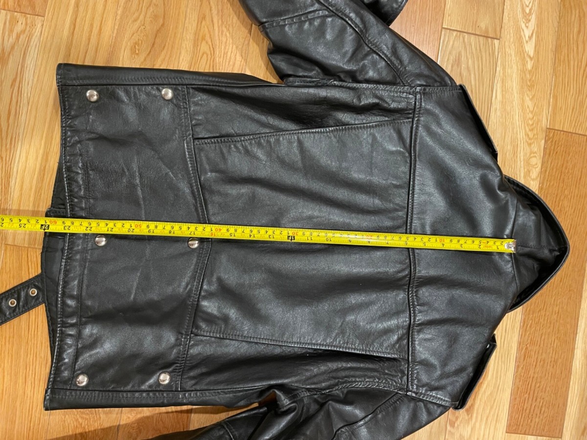 Montgomery Ward Vintage leather motorcycle jacket size 36 Montgomery Ward Vintage leather motorcycle jacket size 36
