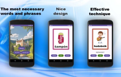 Android Mobile App Template MVP - for learning any language with flash cards