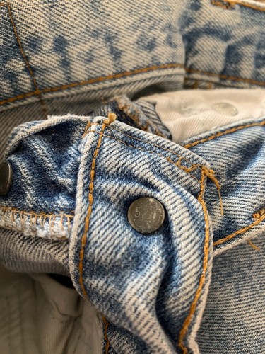 Jeans Levi's 501 Redline 1981 vintage con ribete - lavado ligero usado, hechos en EE. UU. - Imagen 12 de 12