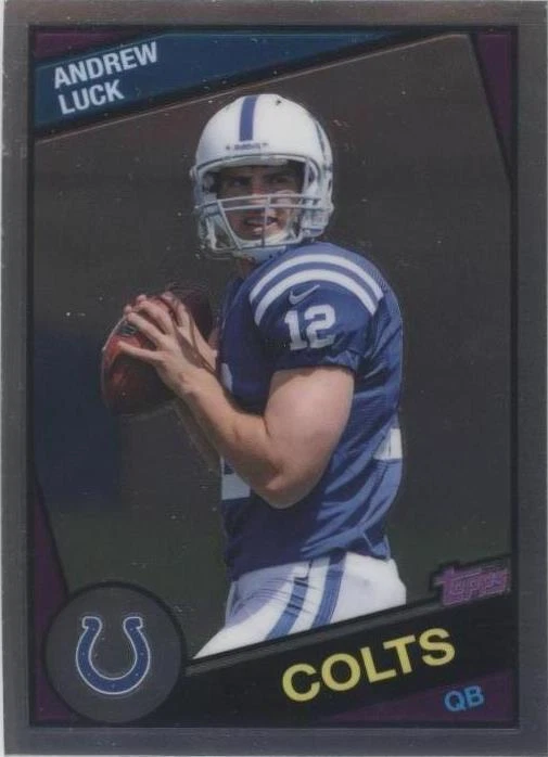 2012 Topps Chrome Andrew Luck #1