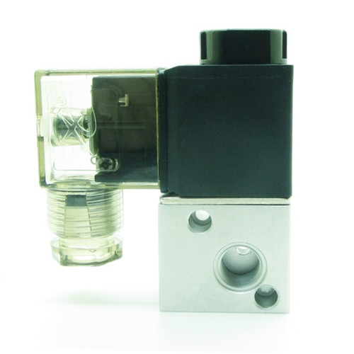 3 Way Port 2 position NC Pneumatic Air Solenoid Valve 1/8" AC110V 3V1-06 - Picture 2 of 10