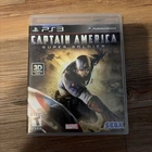 Captain America: Super Soldier PS3 Sony PlayStation 3 (2011) CIB Complete Tested