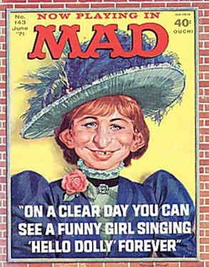 #ad Mad #143 VG; E.C low grade June 1971 magazine w BagBoard $6.98