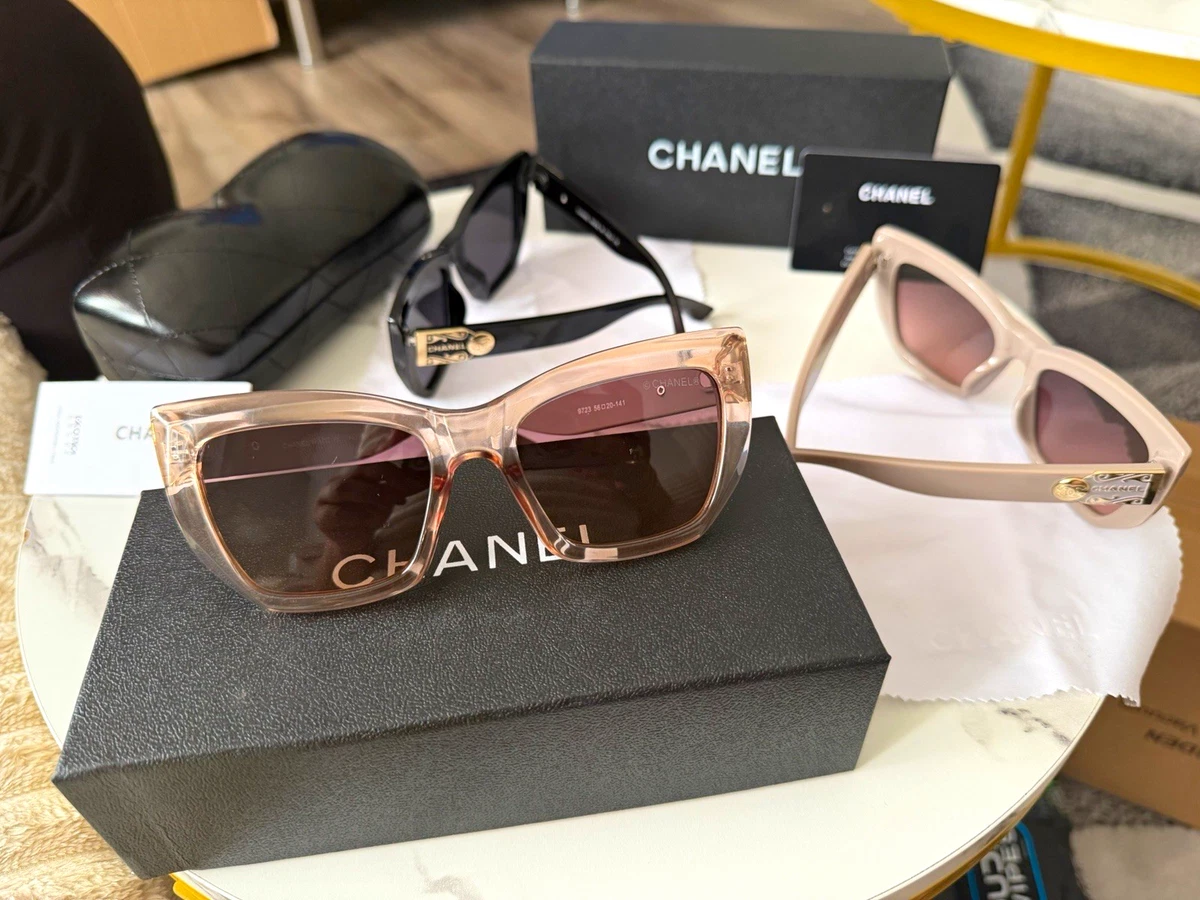 CHANEL Brown Cat Eye Sunglasses for Women for sale | eBay