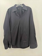 Pre-Owned Boss Black Size Large Men's Button Down