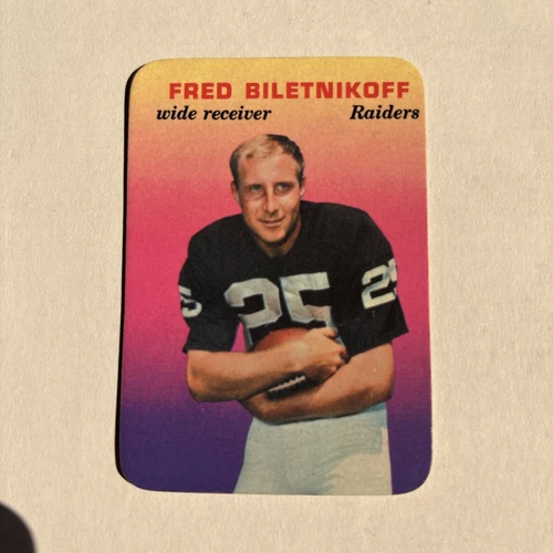 1970 Topps Super Glossy #32 Fred Biletnikoff