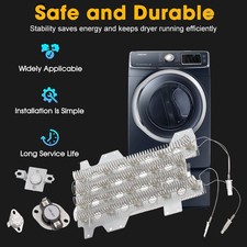 Fit For Samsung DC93-00154A DC47-00032A Dryer Heating Element AP5582094 3282568