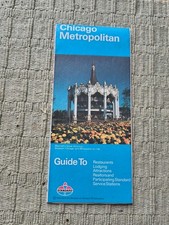 Carte huile standard 1978 du métropolitain de Chicago