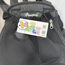 Pawaboo Front Pet Carrier Backpack Black New with Tags Size Medium