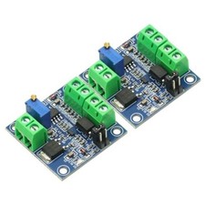 2PCS PWM to Voltage Conversion Module 0 -100 to 0V-10V for PLC MCU Digital to