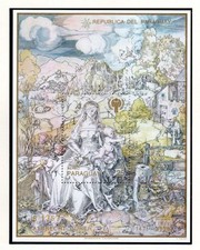 Paraguay 1979 sheet Art/paintings/A.Durer stamps (Michel Block 335) nice MNH