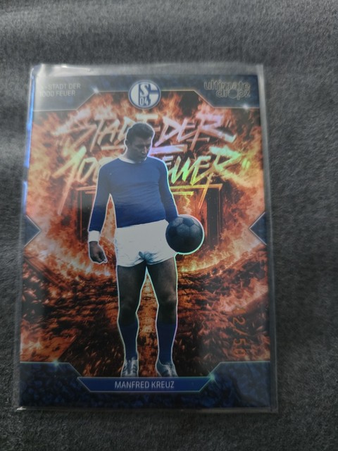 Schalke Ultimate Dropz Stadt der tausend Feuer /50 Manfred Kreuz Top!