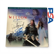 VAL KILMER SIGNED WILLOW LASERDISC PSA