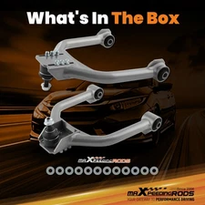 Adjustable Front Upper Camber Arms Kit For Dodge Charger Chrysler 300 RWD 06-23