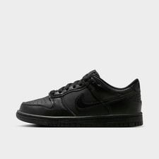 Big Kids' Nike Dunk Low Black IU7766 009