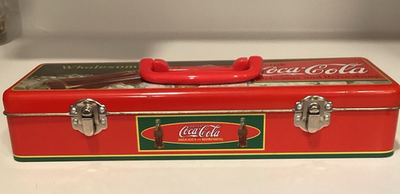 Vintage Metal Coca Cola Tool Box/Trinket Box | eBay