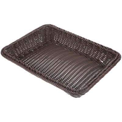 Garkörbe Brot Brotaufbewahrungsbehälter Desktop-Organizer Geflochtener Korb