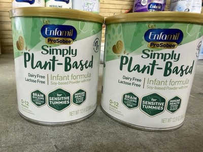 NEW Enfamil Simply Plant Based Dairy Free Lactose Free 2pack Formula MAR 1 2027