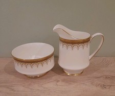 Paragon Athena Fine Bone China Milchkännchen und Zuckerdose Set.  Top Zustand