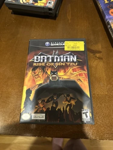 Batman Rise of Sin Tzu Nintendo GameCube Complete CIB Excellent Condition