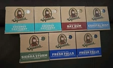7 Dr. Squatch Soap Bar Coconut/Bay rum/Coastal/Fresh falls/Sierra storm (B7)