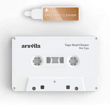 Audio Cassette Head Cleaner, Tape Cleaning Kit for Home/Portable/Car Cassette Pl