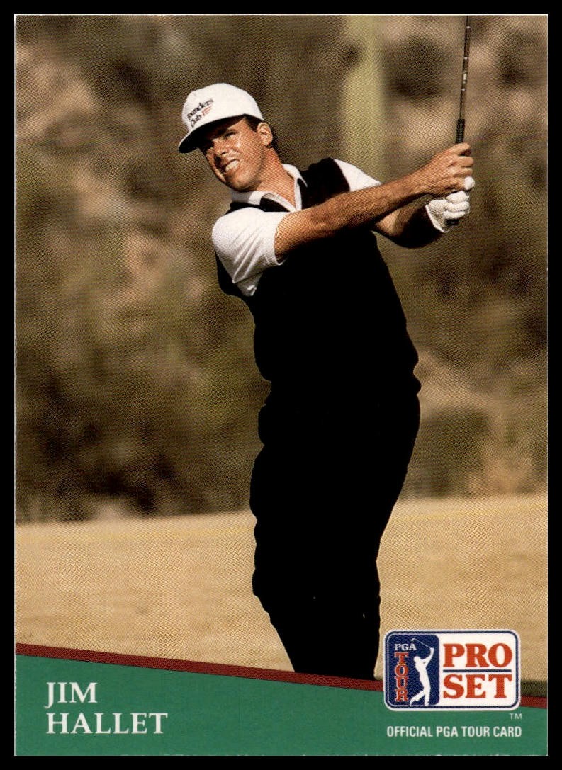 1991 Pro Set PGA Tour #116 Jim Hallet