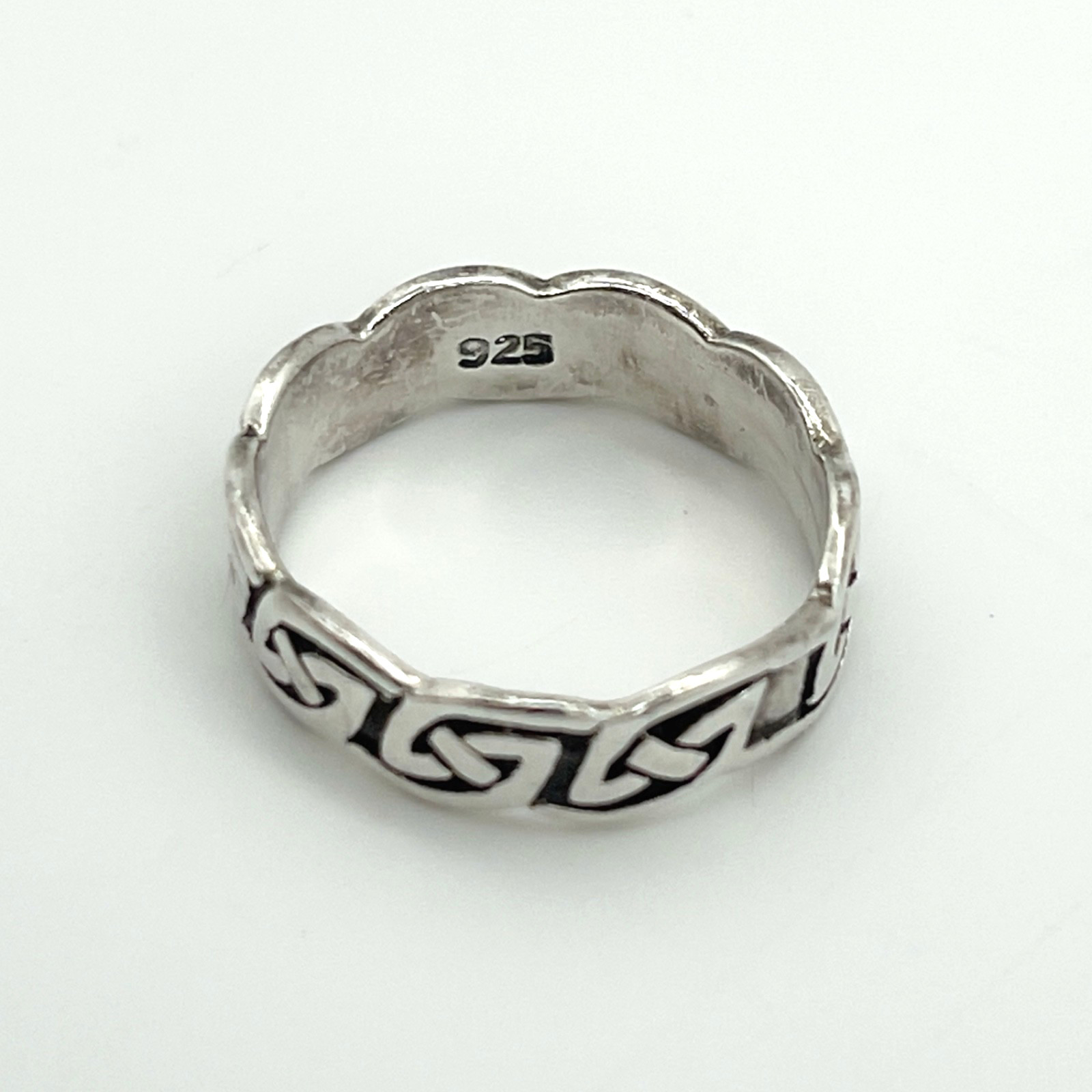 Petite Solid 925 Sterling Silver Ring Endless Cel… - image 2