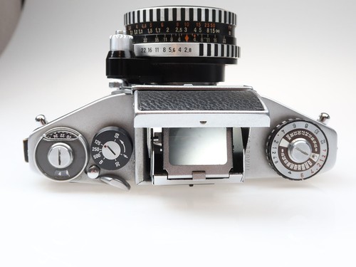 Exakta VX 500 Kamera Camera Carl Zeiss Tessar 50mm f2.8 Objektiv lens 98299 - Picture 6 of 9