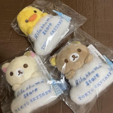 SAN-X Rilakkuma Korilakkuma Plush Magnet Tokyo Skytree set of 3 SAN-X SAN-X