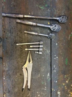 Snap On Tool Lot Ratchets Extensions Vice Grips