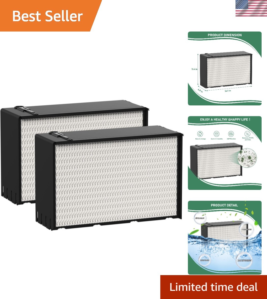 Filter Replacement Compatible With Essick A...