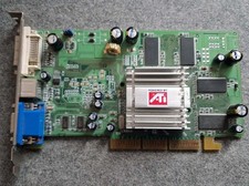 Graphics Card ATI Radeon 7500 64MB DDR DVI VGA TV-Out AGP