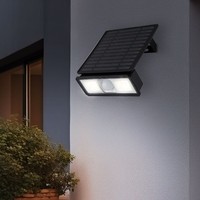 Wandlampe AußEnleuchte Solarlampe Bewegungsmelder Led Strahler Schwenkbar H 9Cm