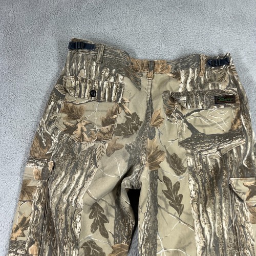 Vintage Liberty Realtree Camo Pants Mens Hunting 37x30 Regular Adjustable - Picture 7 of 9