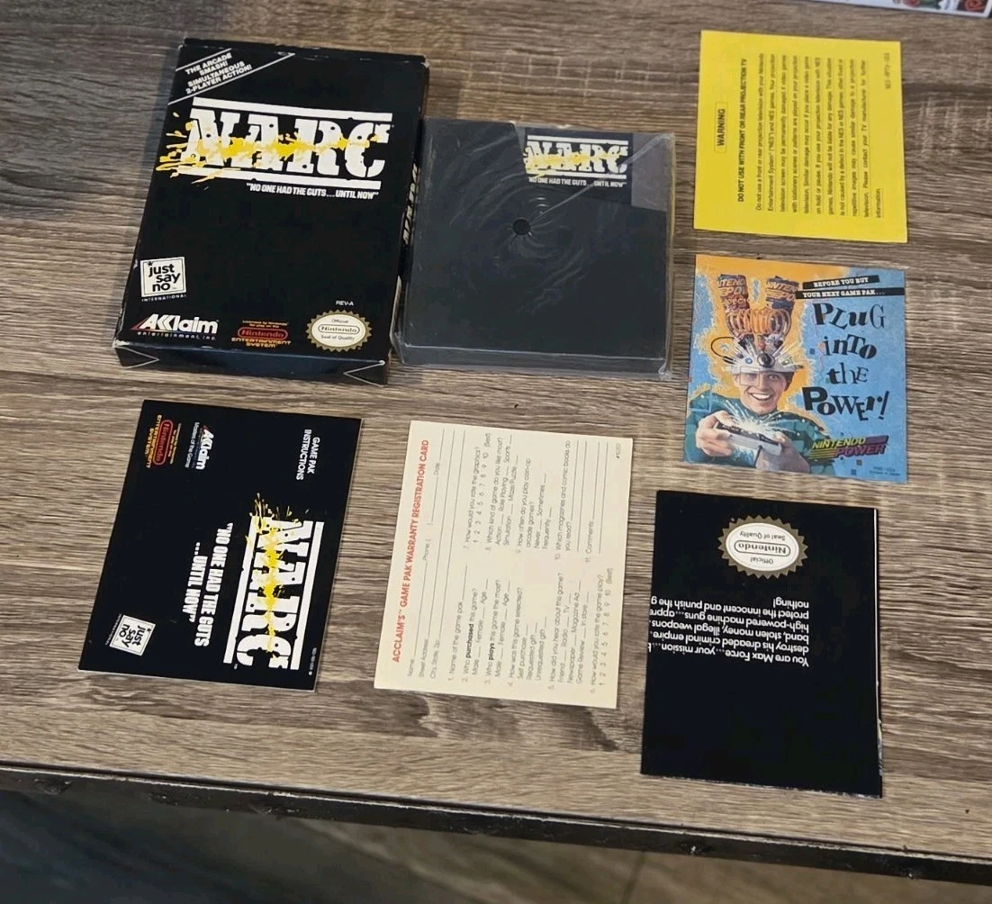 Nintendo NES NARC Video Games for sale - eBay