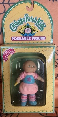 Rare First Edition CPD Cabbage Patch BNIB 1984 Vintage Poseable Figure Pink Baby