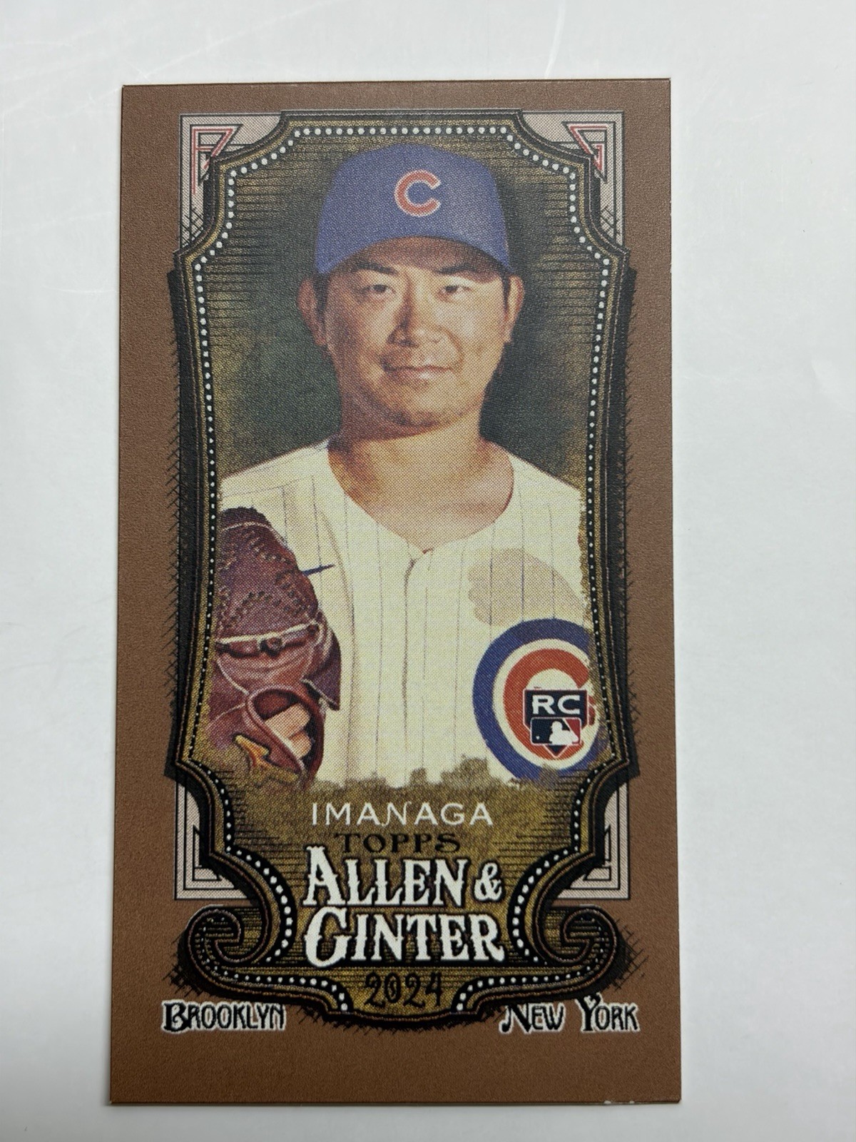 Shota Imanaga 2024 Topps Allen & Ginter - #181 Mini Gold Border Rookie Card