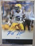 2021 Leaf Ultimate Draft Kary Vincent Jr. RC Auto 8/35 Gold Leaf Rookies GLR-KVJ