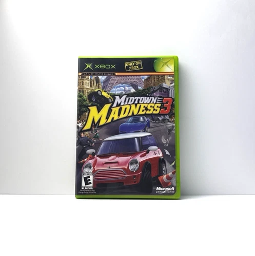 Midtown Madness 3 Microsoft Original Xbox CIB Refurbished Tested Free Shipping