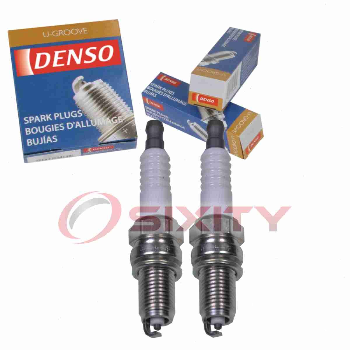2 pc DENSO 3179 Standard U-Groove Spark Plugs for XU22EPR-U XS4164 tu