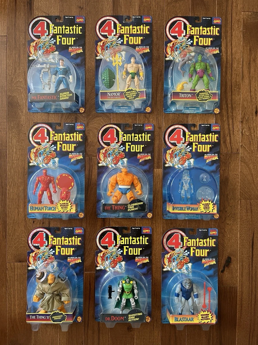 ToyBiz Comic Book Heroes The Thing Fantastic Four Action Figures