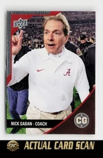 2014 Upper Deck Conference Greats Nick Saban #7 Alabama Crimson Tide