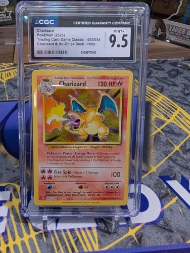 Charizard 4/102 Celebrations Collections English CGC Graded 9.5 Pokemon TCG