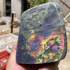 1.6LB  Nature Labradorite Crystal Stone Natural Rough Mineral Specimen