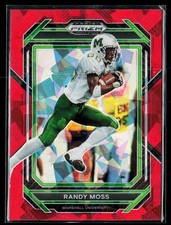 2023 Panini Prizm Draft Picks #83 Randy Moss Prizms Red Ice