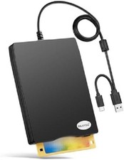 Floppy Disk Reader USB Type A/C Floppy Disk Drive/Player/Converter External 3.5