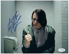 Lou Taylor Pucci Signed Autographed 8x10 Photo ACOA