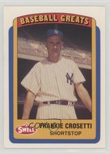 1990 Swell Baseball Greats Frank Crosetti #48 0w6